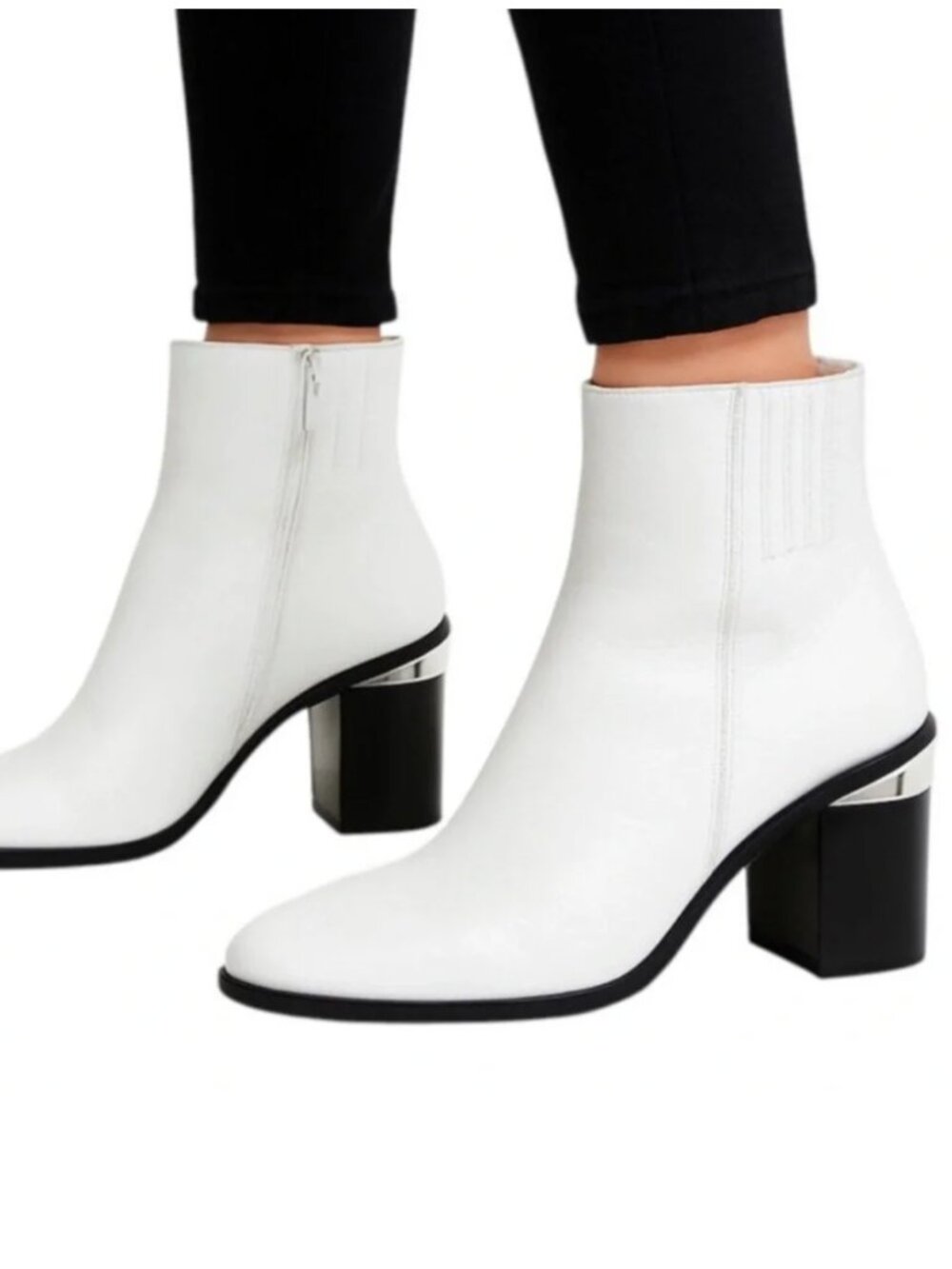 Alexander Wang White boots 37.5